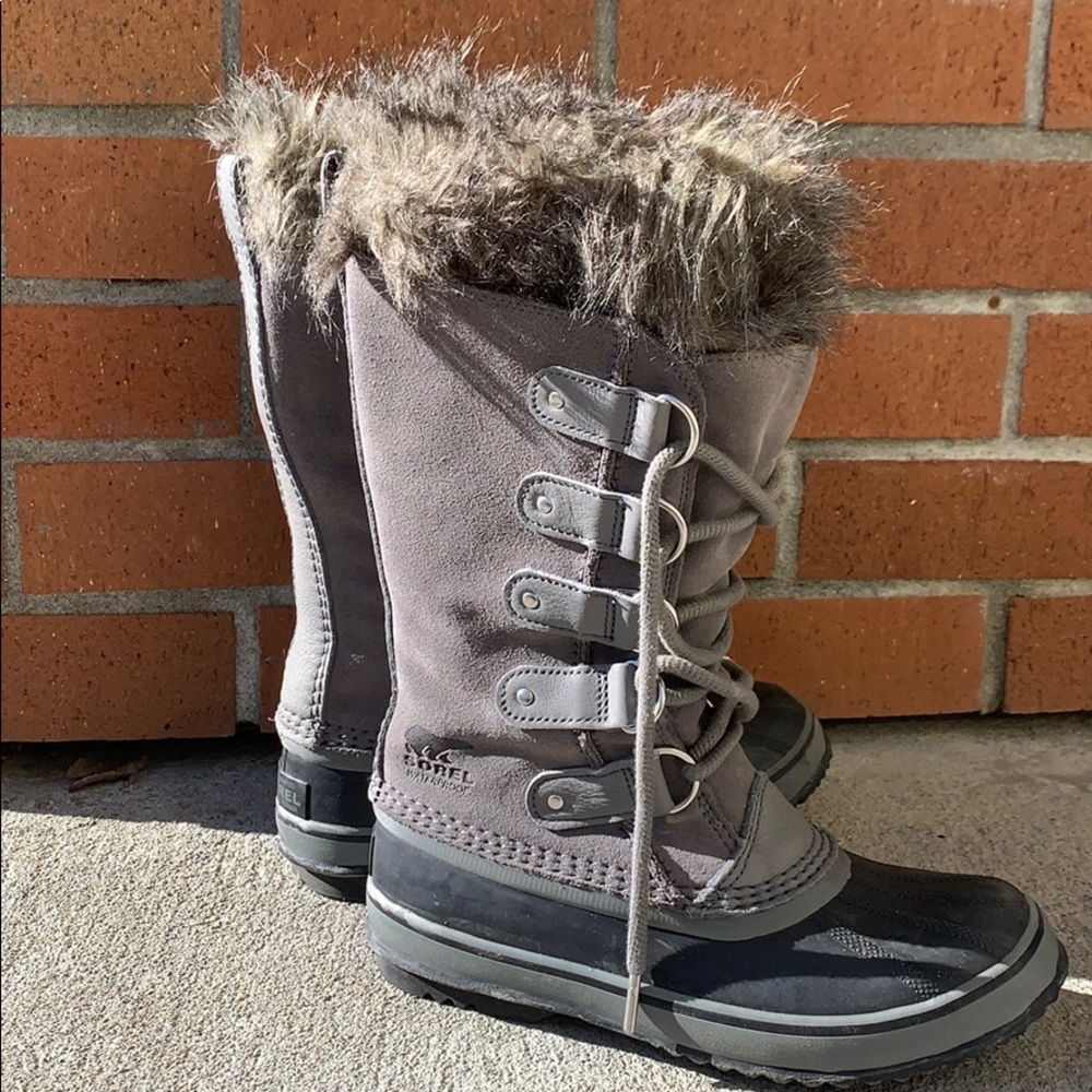 Sorel Women's Joan Of Arctic Boot size 7, Quarry - Picture 5 of 6